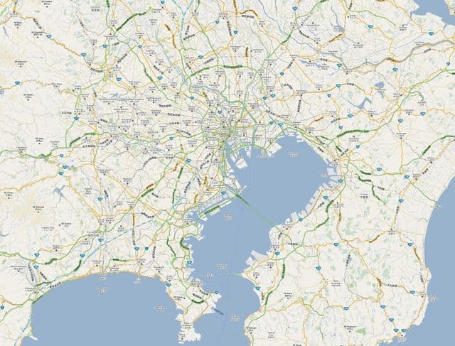 дорожная карта Токио